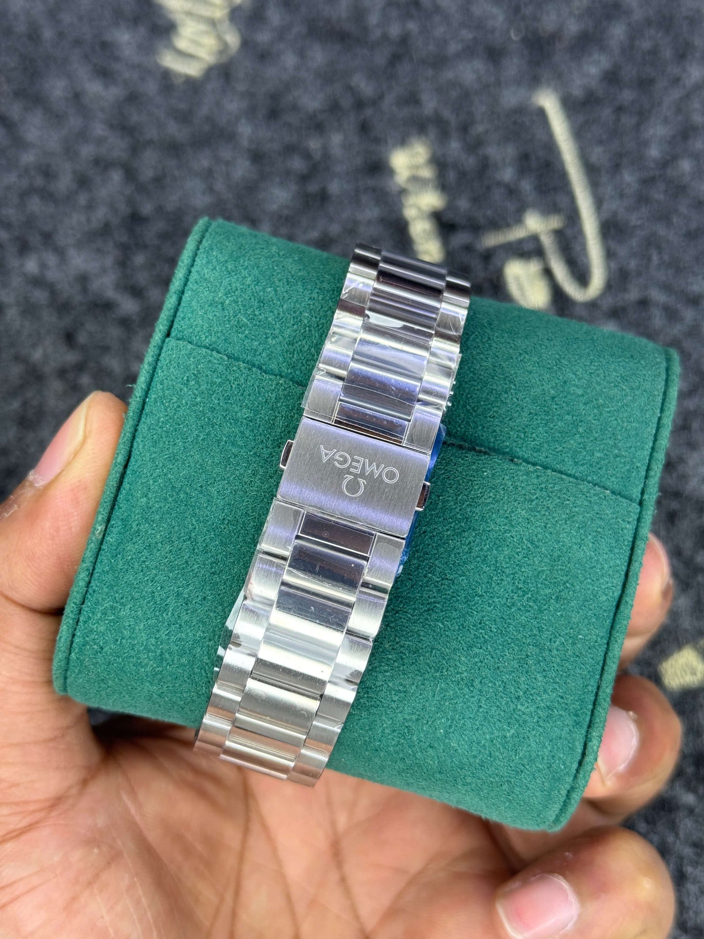 Omega Aqua Terra Turquoise Dial- Top