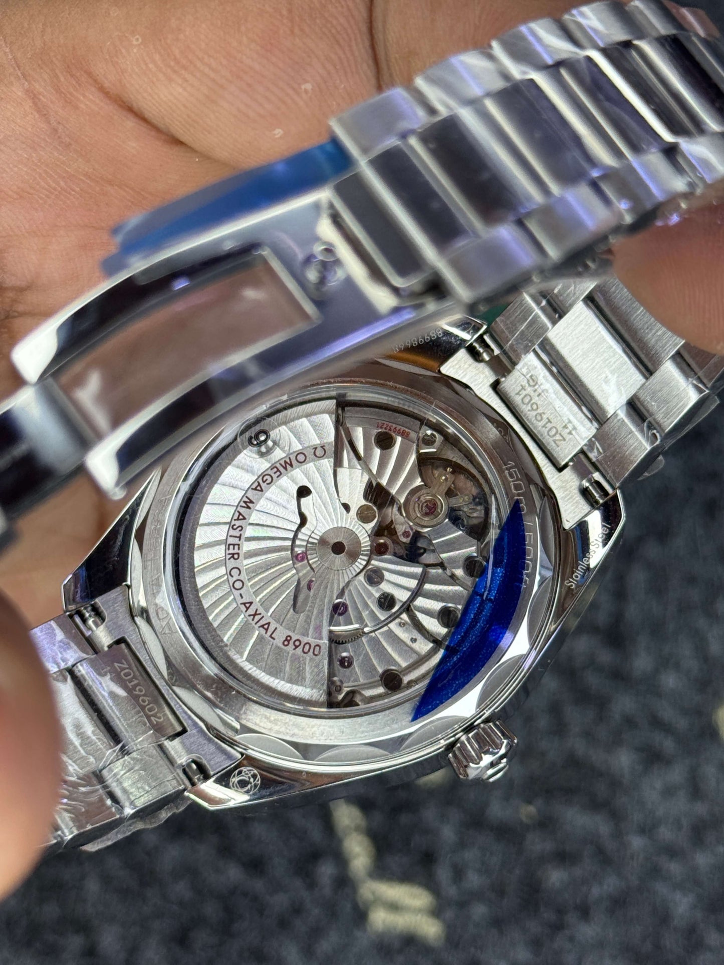 Omega Aqua Terra Turquoise Dial- Top