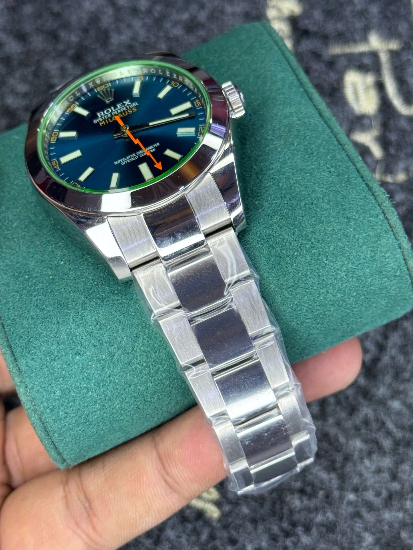 Milgauss Blue Dial -Top
