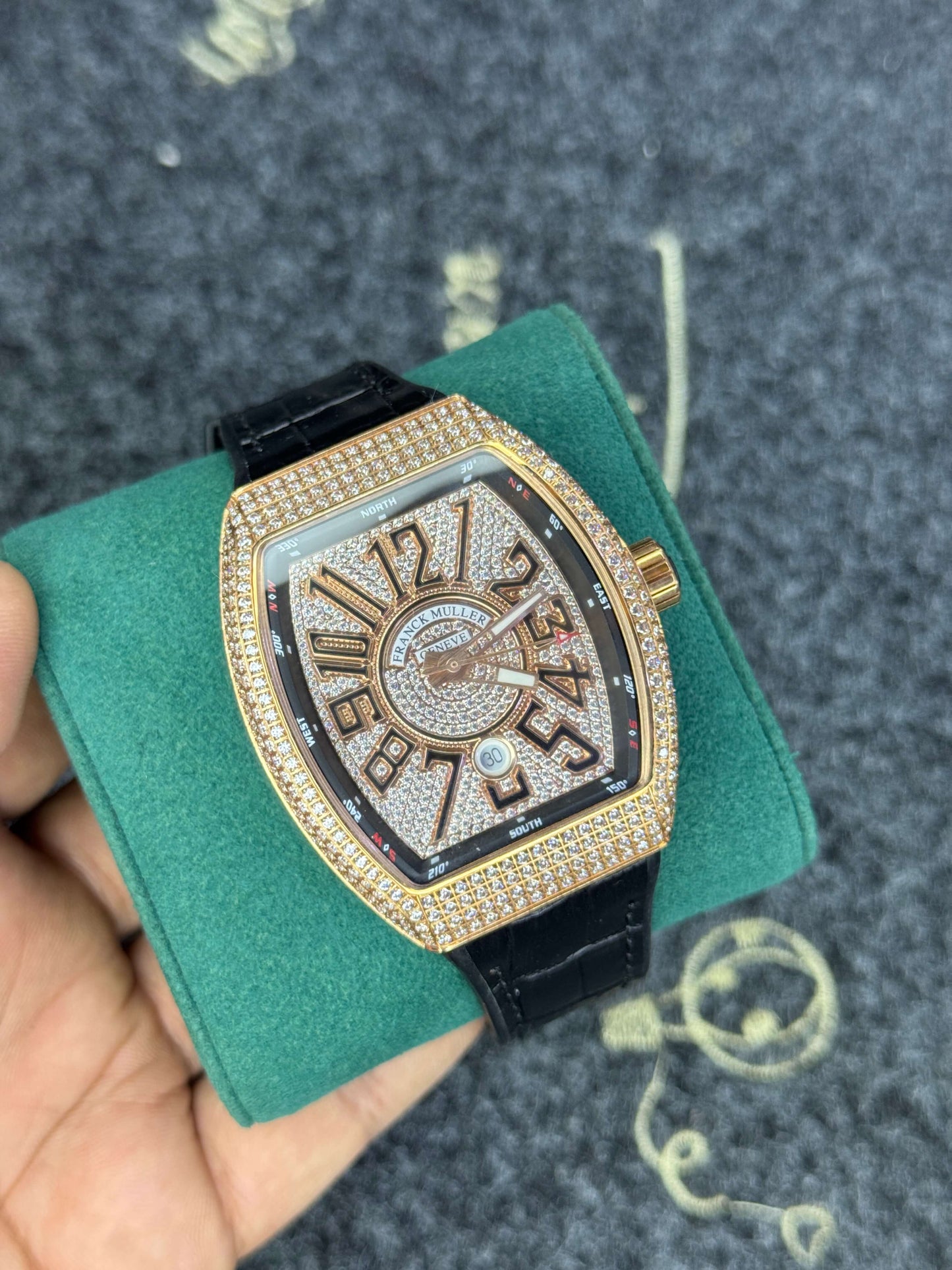 Franc Muller Vanguard Full Stone- Top