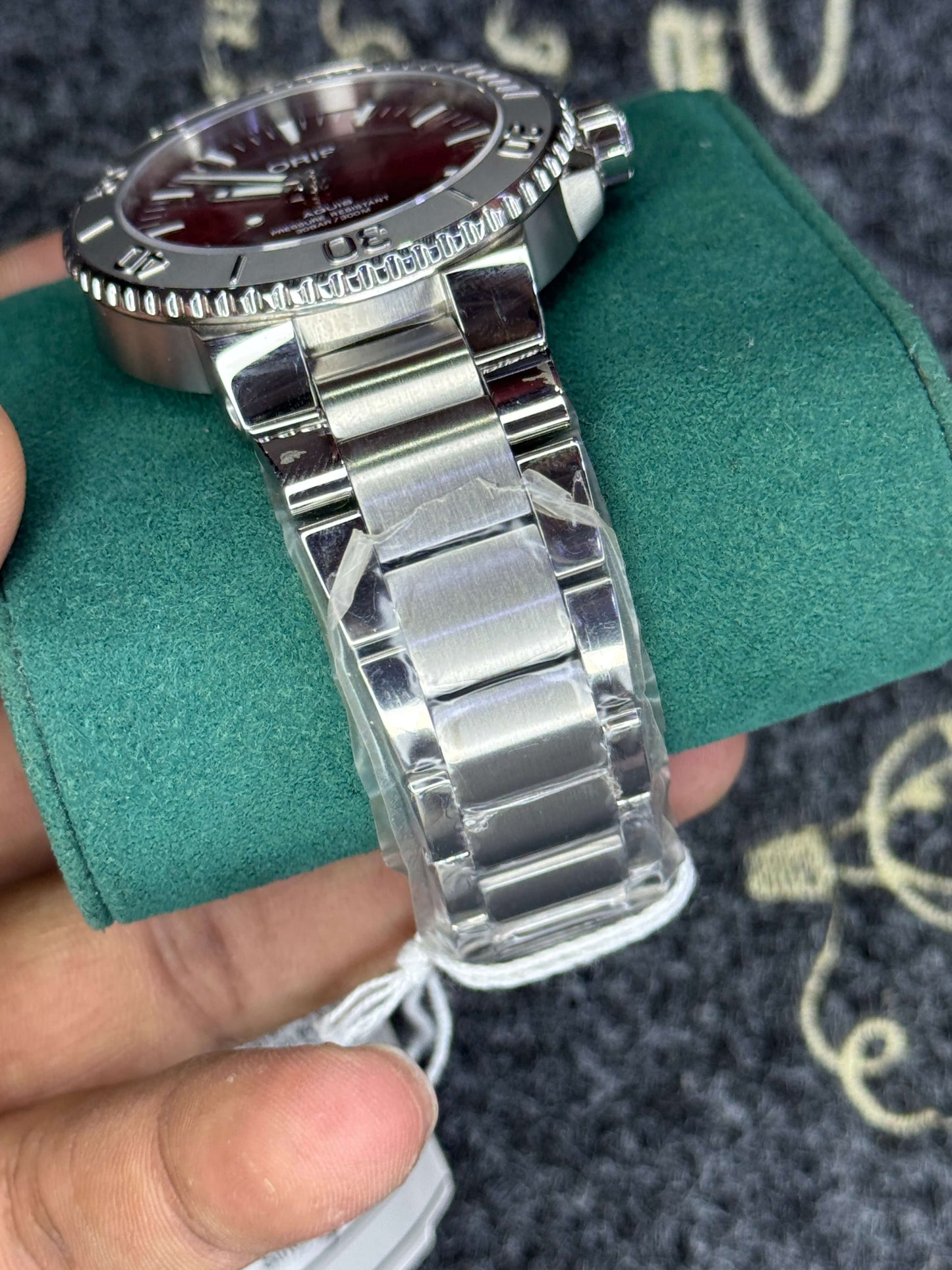 Oris Cherry Red Dial - Top