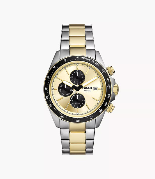 Fossil Dual Tone Chronograph