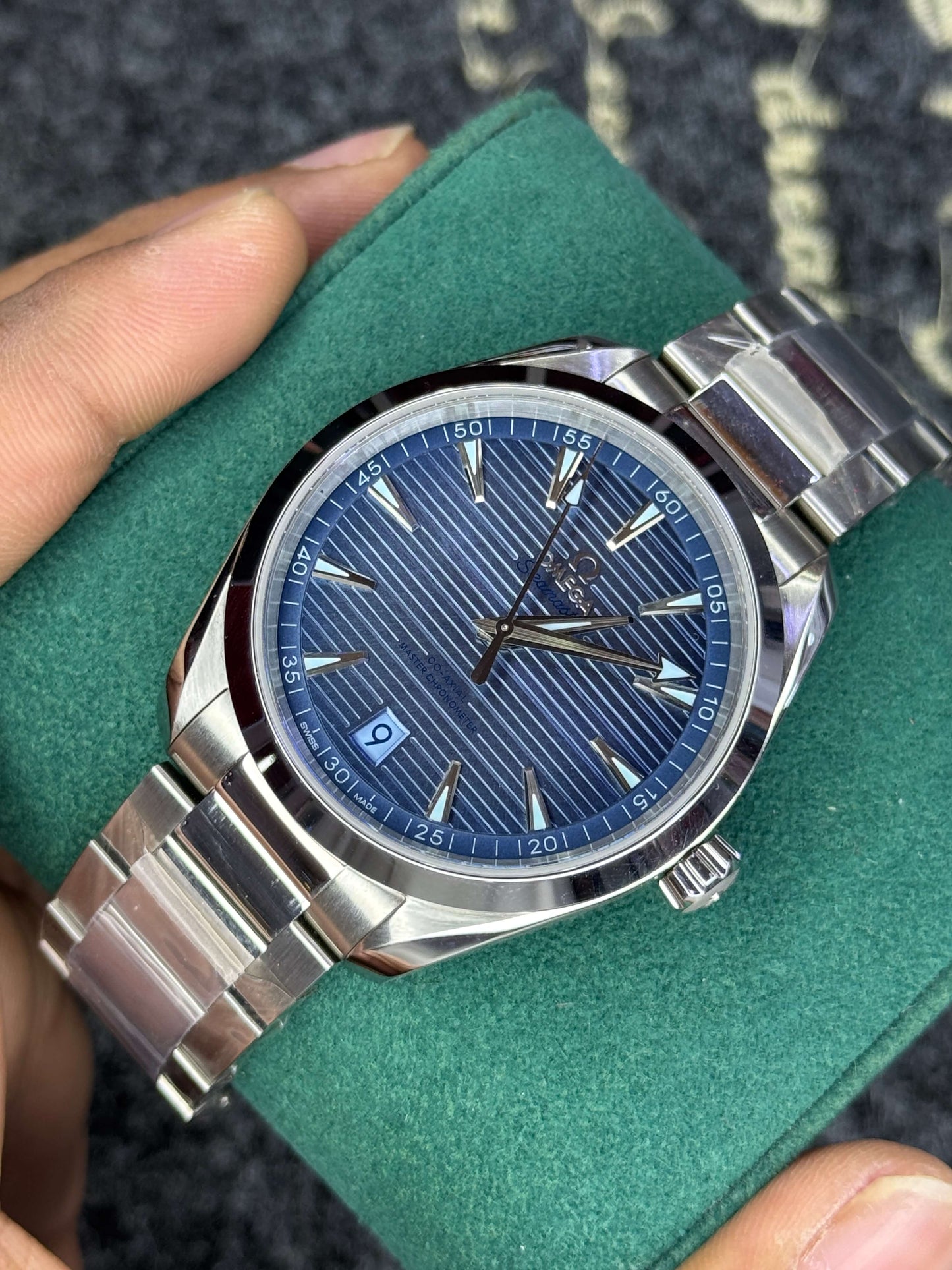Omega Aqua Terra Summer Blue - Top