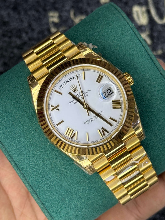 Rolex Day Date Yellow Gold- Top