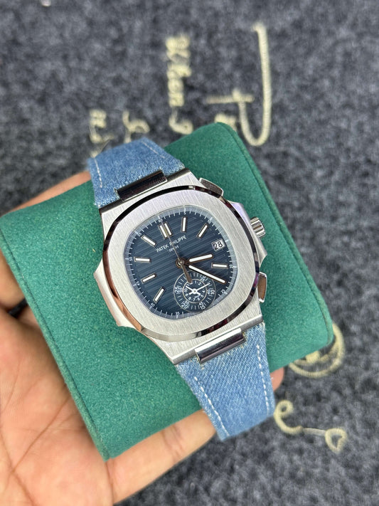 Patek Nautilus Denim Version- Top