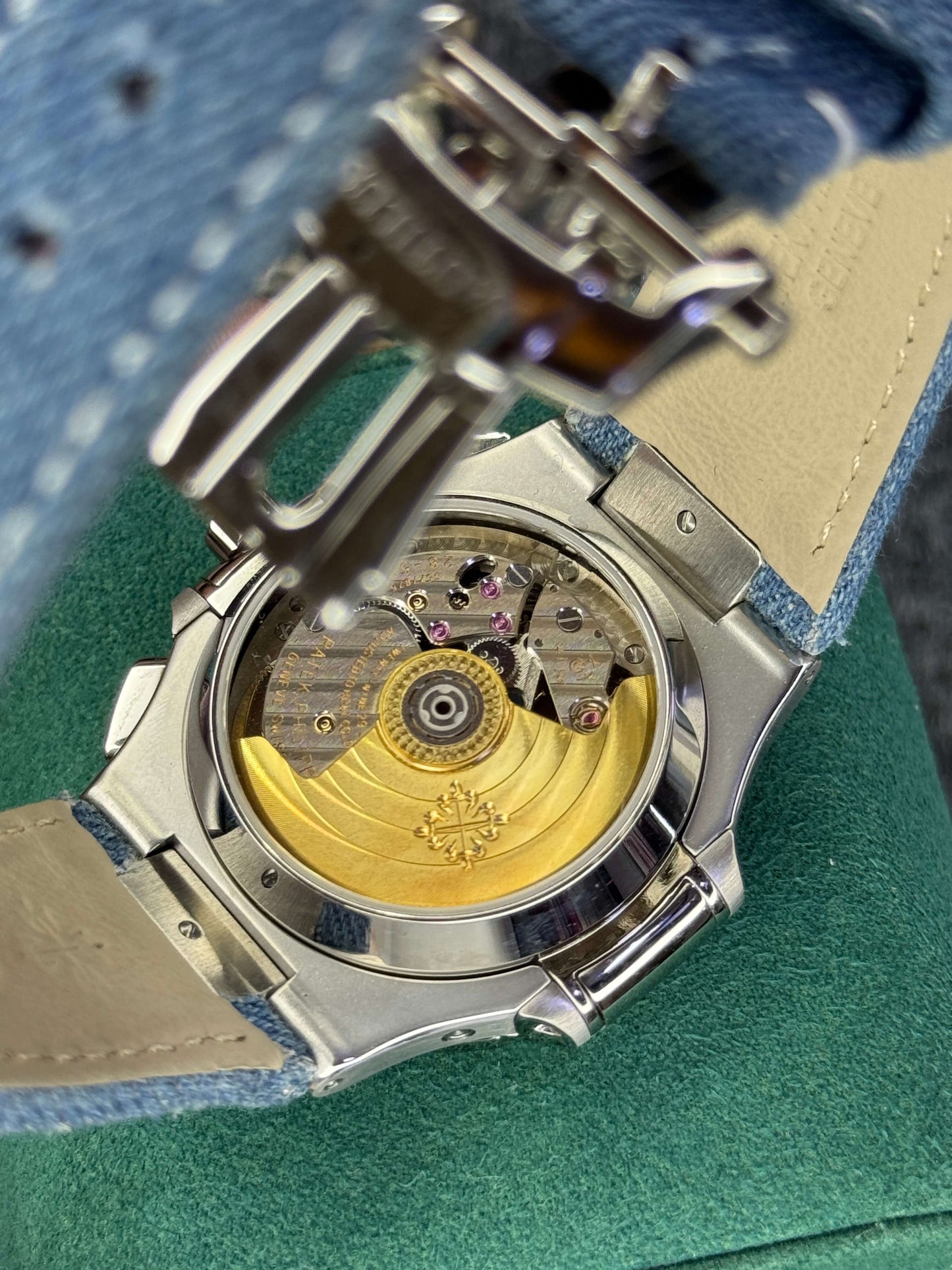 Patek Nautilus Denim Version- Top