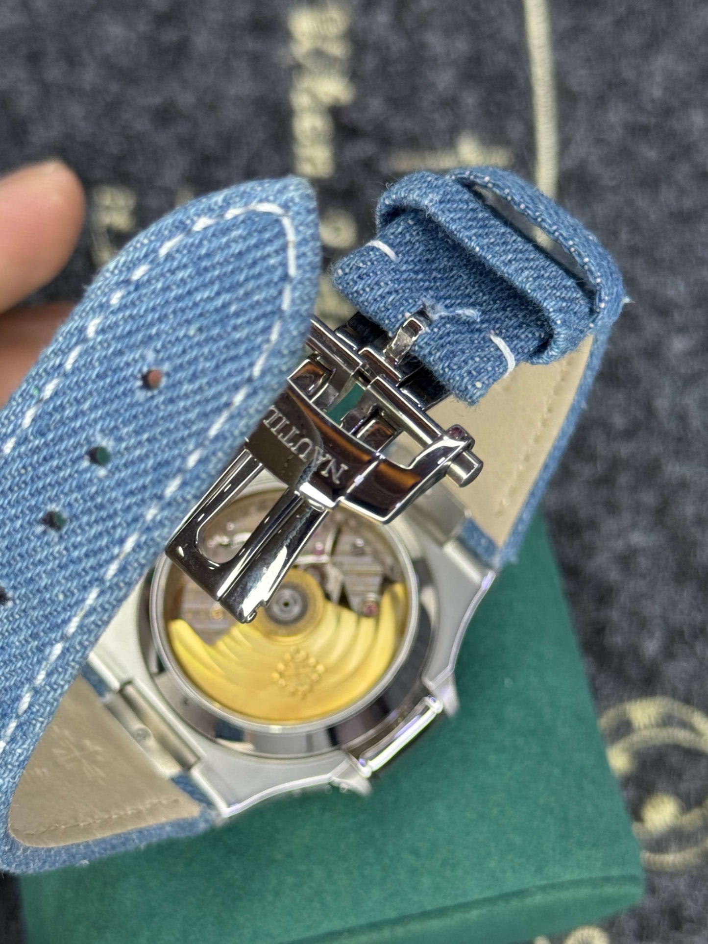 Patek Nautilus Denim Version- Top